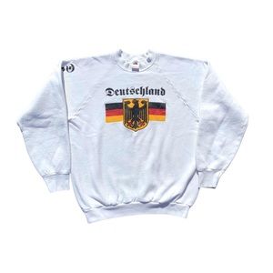 Vintage Germany Fruit of The Loom Crewneck Vtg USA Made Large